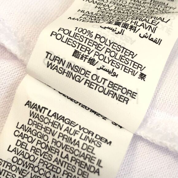 NEW Sweaty Betty Boyfriend V Neck Workout Tee White Gym T Shirt Womens XS - Picture 9 of 10